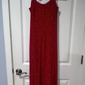 Uniqlo Red Sleeveless Dress